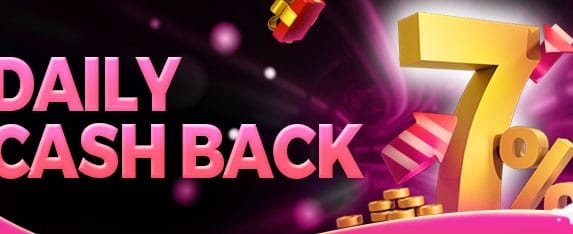 Loss Cashback Bonus promotion banner